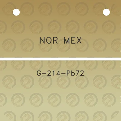 nor-mex-g-214-pb72