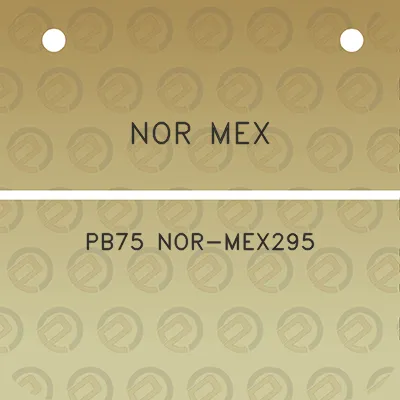 nor-mex-pb75-nor-mex295