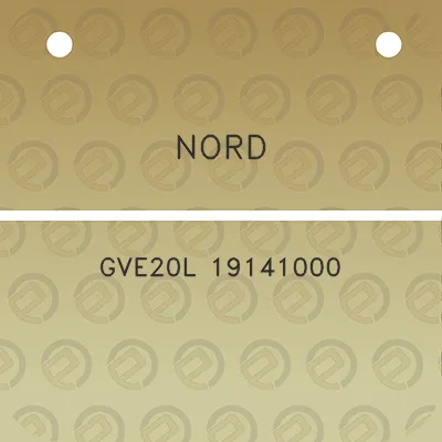 nord-gve20l-19141000