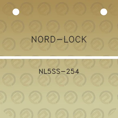 nord-lock-nl5ss-254