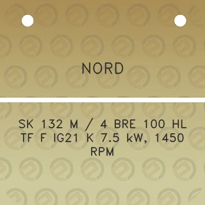 nord-sk-132-m-4-bre-100-hl-tf-f-ig21-k-75-kw-1450-rpm