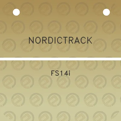 nordictrack-fs14i