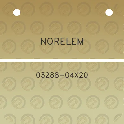 norelem-03288-04x20