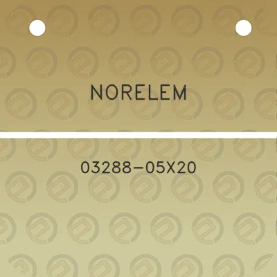 norelem-03288-05x20