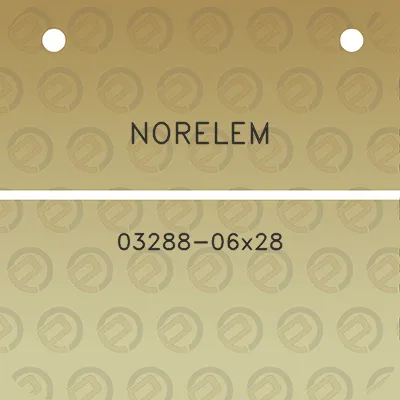 norelem-03288-06x28