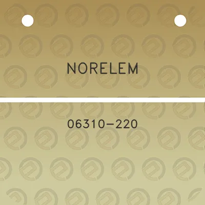 norelem-06310-220