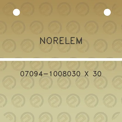 norelem-07094-1008030-x-30