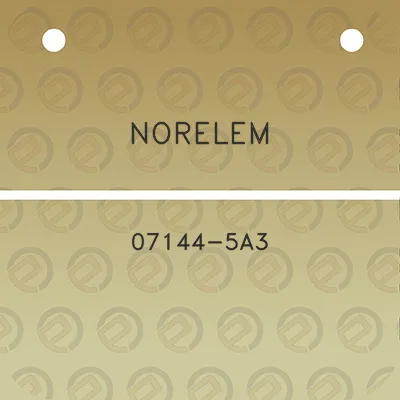 norelem-07144-5a3