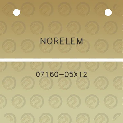 norelem-07160-05x12