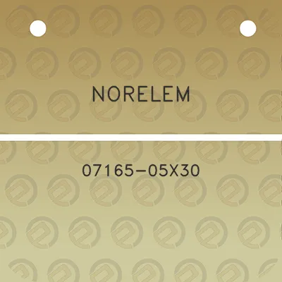 norelem-07165-05x30