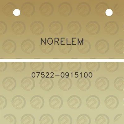 norelem-07522-0915100