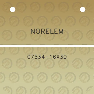 norelem-07534-16x30