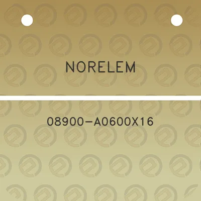 norelem-08900-a0600x16