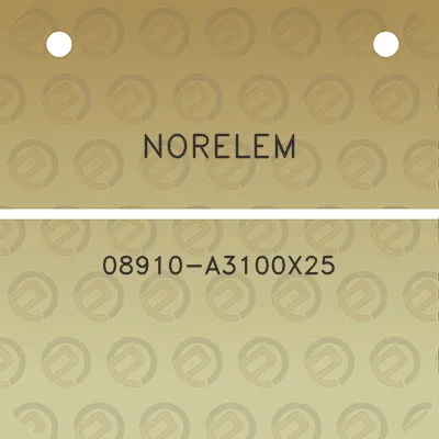 norelem-08910-a3100x25