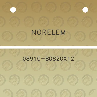 norelem-08910-b0820x12