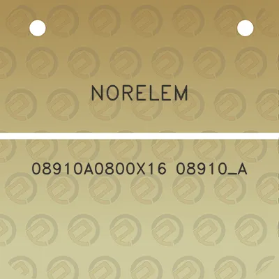 norelem-08910a0800x16-08910_a