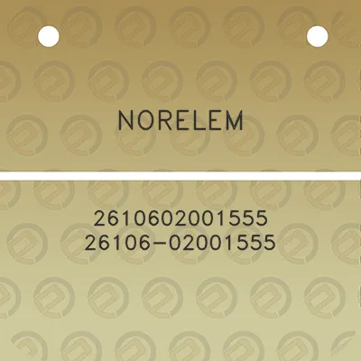 norelem-2610602001555-26106-02001555