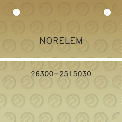 norelem-26300-2515030