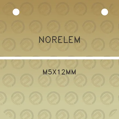 norelem-m5x12mm