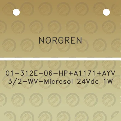 norgren-01-312e-06-hpa1171ayv-32-wv-microsol-24vdc-1w