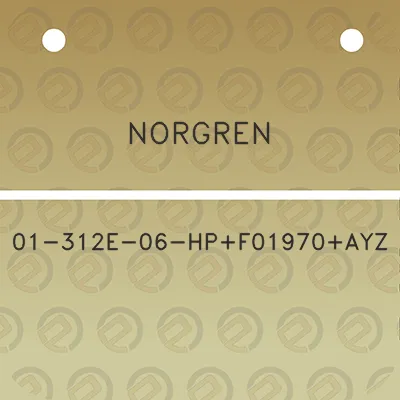 norgren-01-312e-06-hpf01970ayz