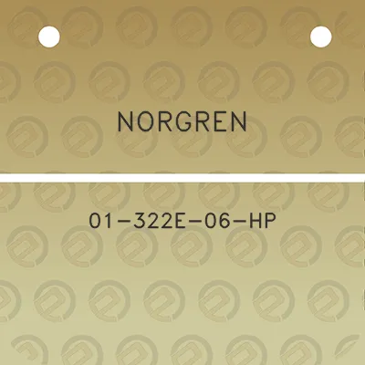 norgren-01-322e-06-hp