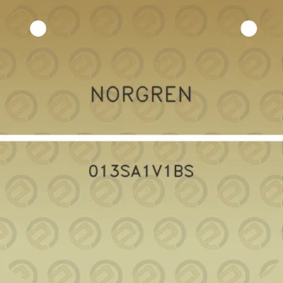 norgren-013sa1v1bs