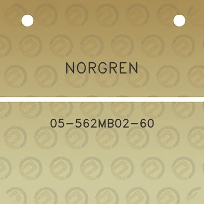 norgren-05-562mb02-60