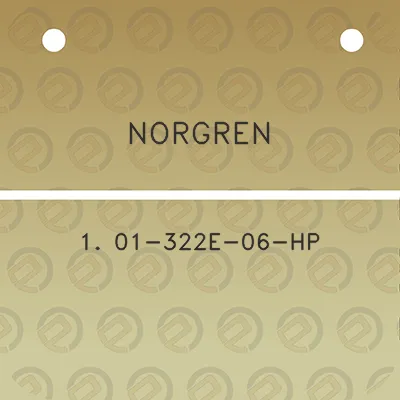 norgren-1-01-322e-06-hp