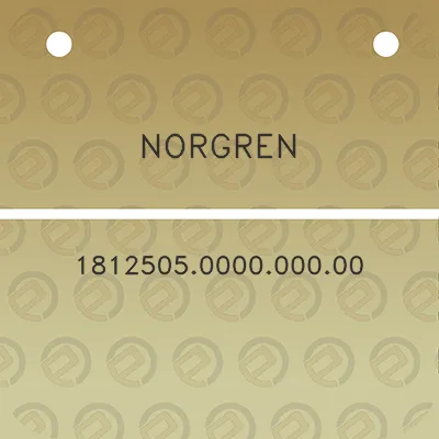 norgren-1812505000000000