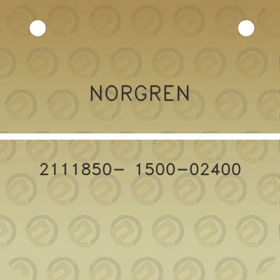 norgren-2111850-1500-02400