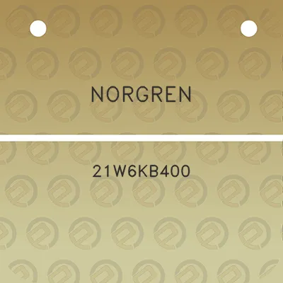 norgren-21w6kb400