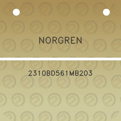 norgren-2310bd561mb203