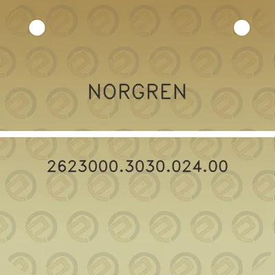 norgren-2623000303002400