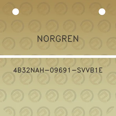 norgren-4b32nah-09691-svvb1e