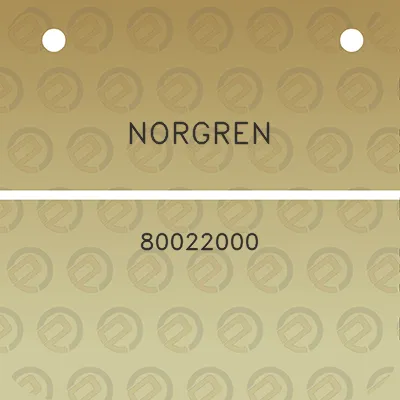 norgren-80022000