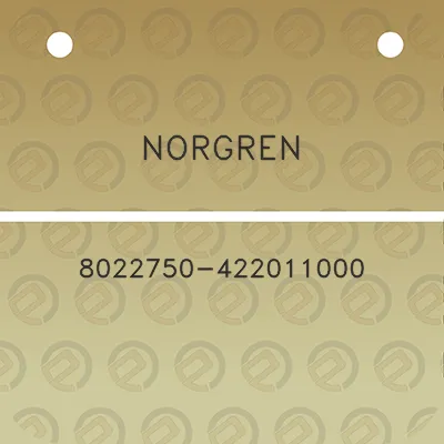 norgren-8022750-422011000