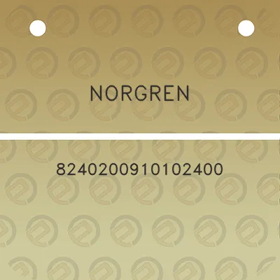 norgren-8240200910102400