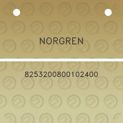 norgren-8253200800102400