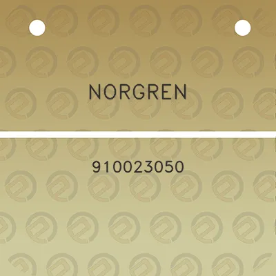 norgren-910023050