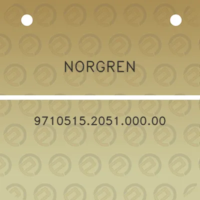 norgren-9710515205100000