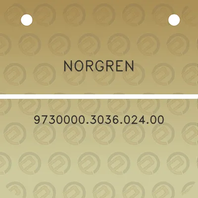 norgren-9730000303602400