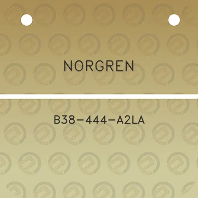 norgren-b38-444-a2la