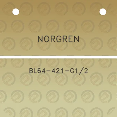 norgren-bl64-421-g12