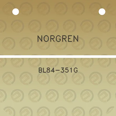 norgren-bl84-351g