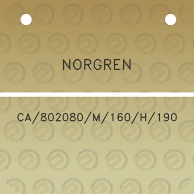 norgren-ca802080m160h190