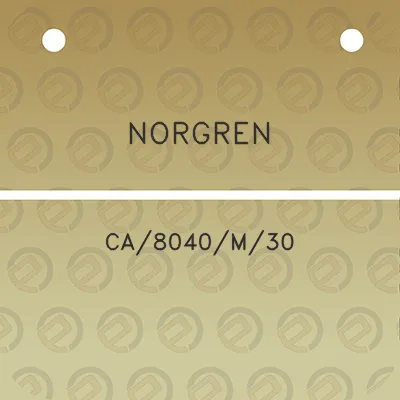 norgren-ca8040m30