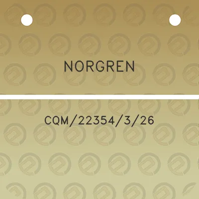 norgren-cqm22354326