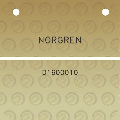 norgren-d1600010