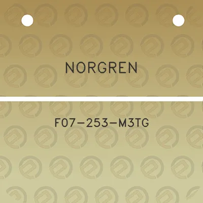 norgren-f07-253-m3tg